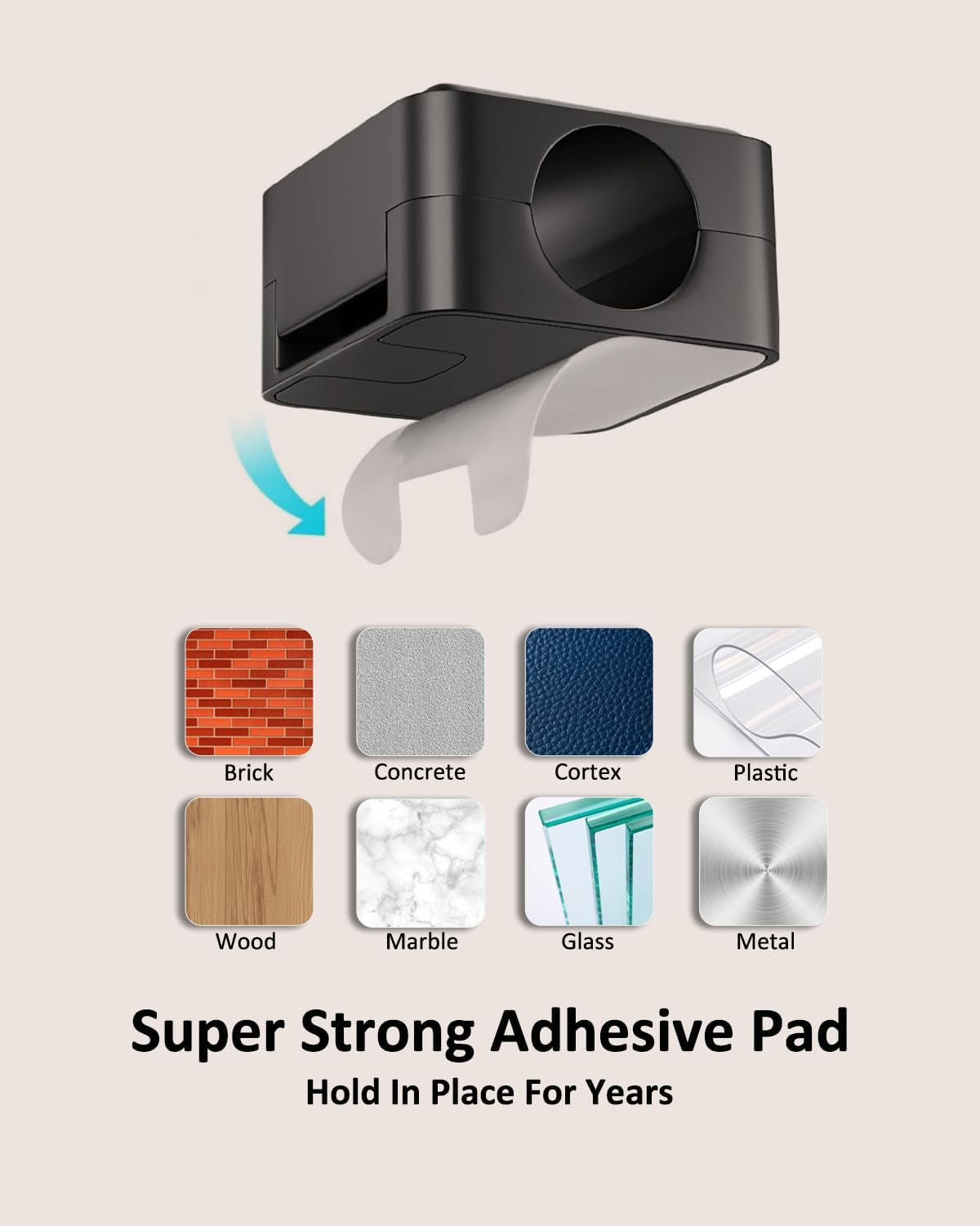 16-Pack Cable Organizers, Magnetic Cable Clips, Cable Holders Black | Desktop Cable Organizer, Magnetic Cable Holder – Suitable for Home, Office, Car and Multiple Scenarios