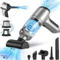 Handheld Car Vacuum Cleaner Cordless with Brushless Motor, 20000PA High Power Vacuum Cleaner & Air Duster, 3 in 1 Keyboard Portable Mini Hand Held Vacuums Cleaner for Car Home